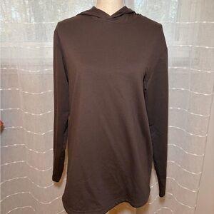 BYLT Basics Brown Long Sleeve Hoodie
